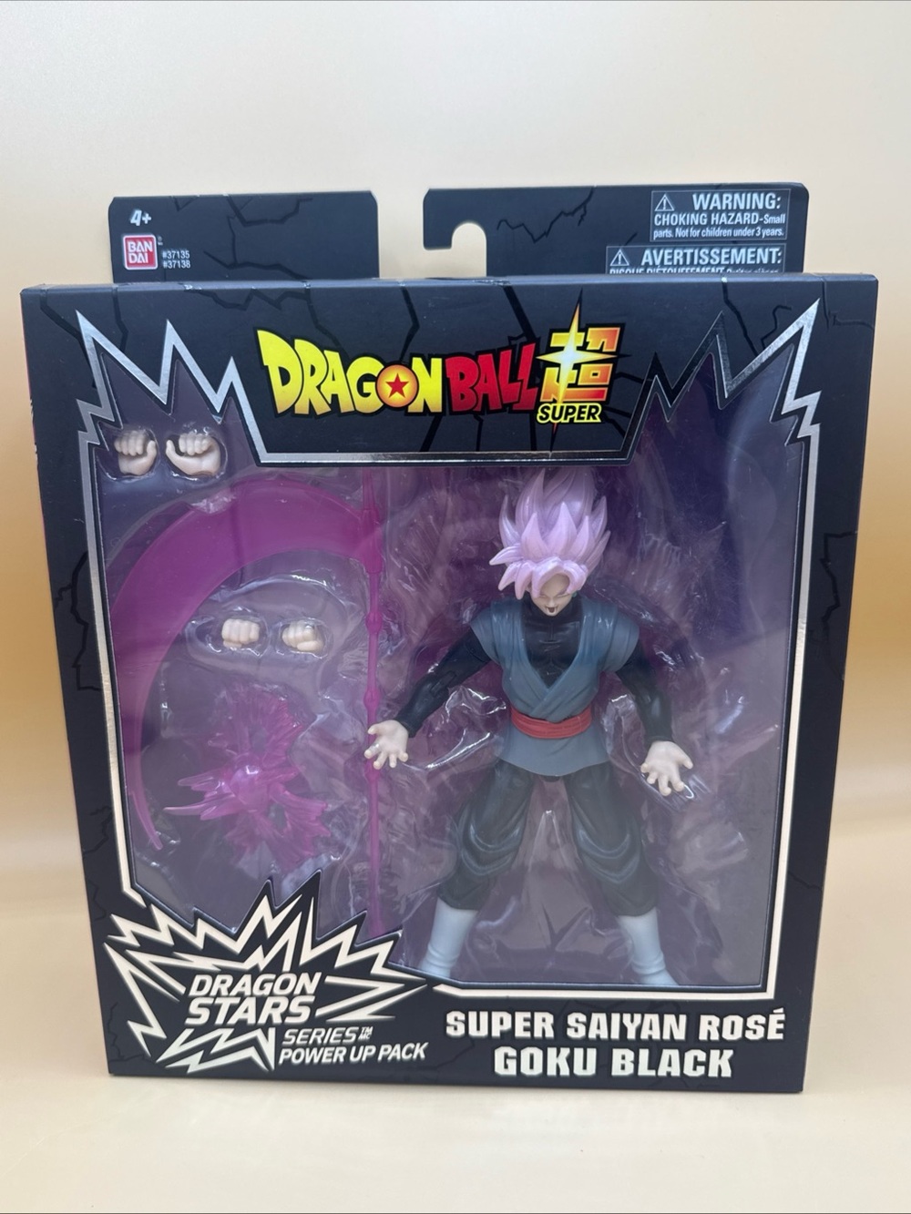 Dragon Stars Power Up Pack Dragon Ball Super Super Saiyan Rose Goku Black